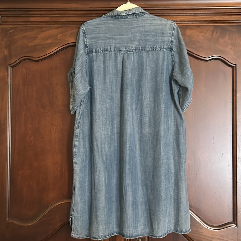 Denim Blue Casual Dress - Picture 9 of 9